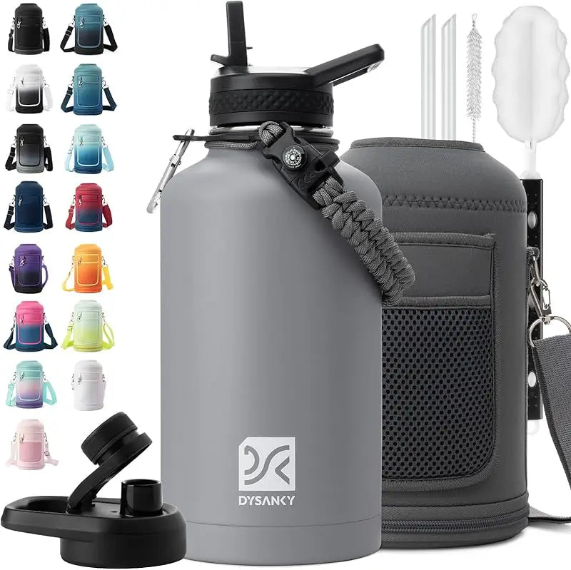 Insulated Water Bottle Thickened Stainless Steel Vacuum Design, BPA-Free