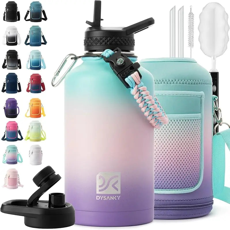 Insulated Water Bottle Thickened Stainless Steel Vacuum Design, BPA-Free