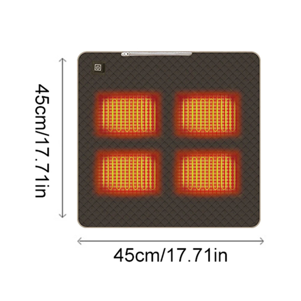 Heated Areas Camping Chair With 3 Adjustable Temperatures