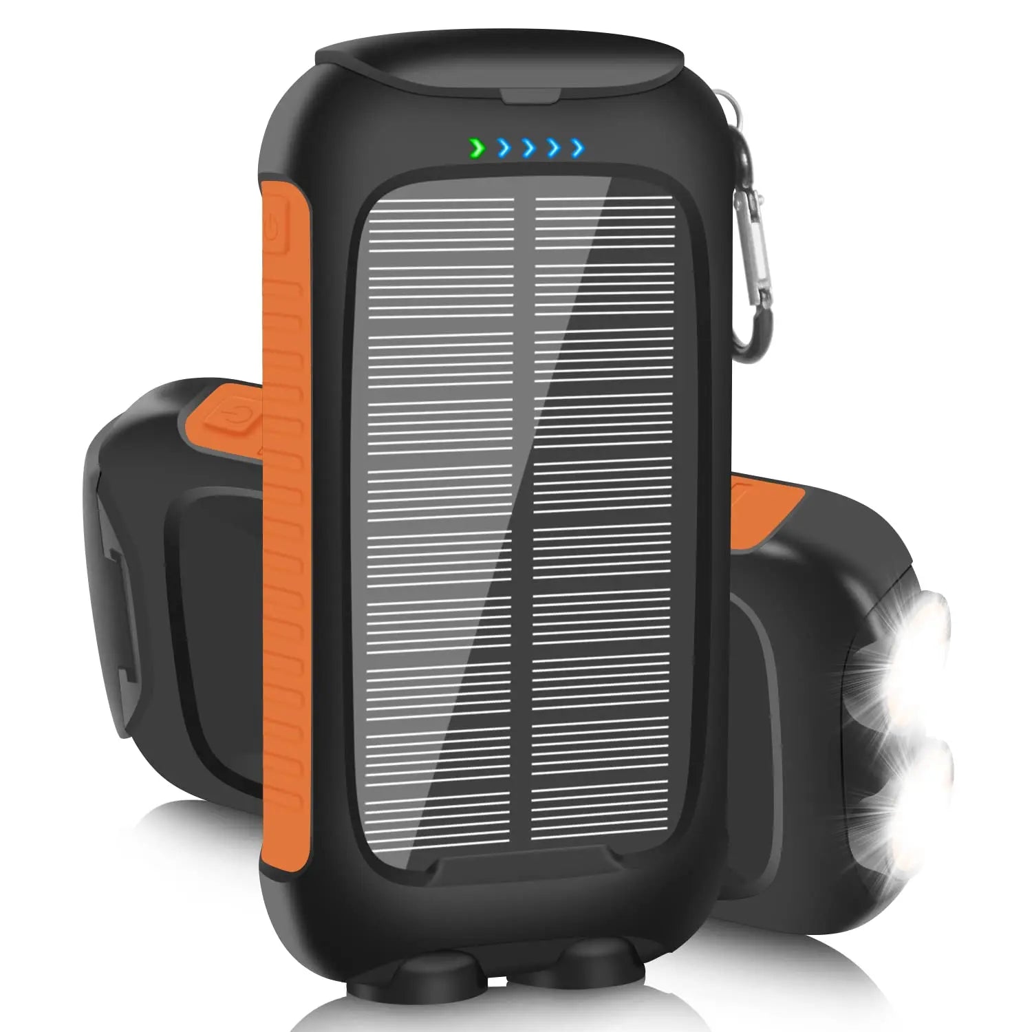 1*30W Foldable Solar Panel with 1*10000mAh Solar Power Bank