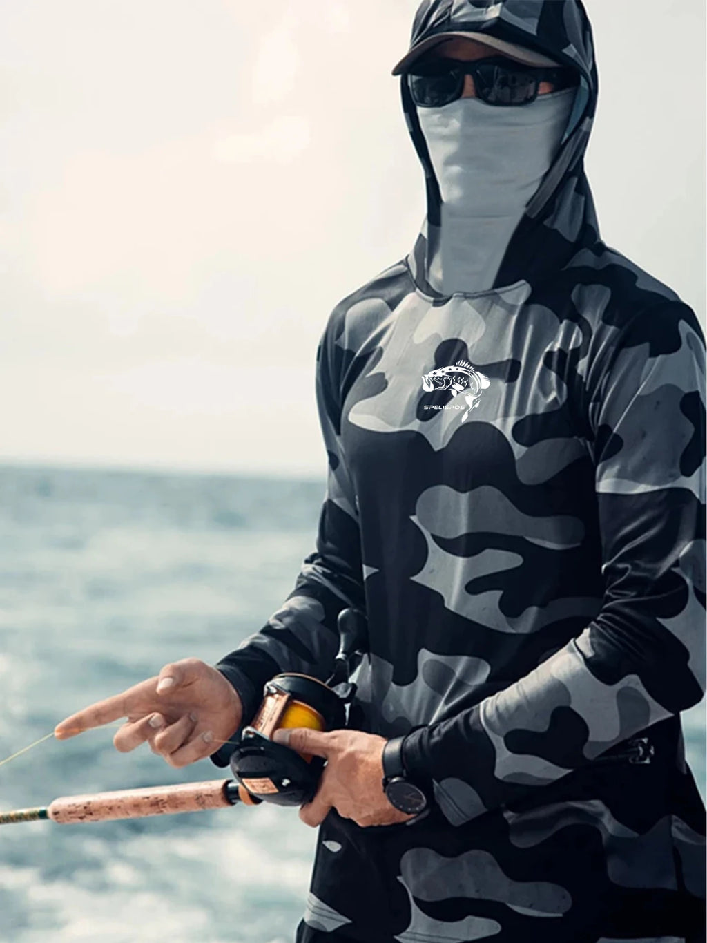 Long Sleeved Fishing Hoodie