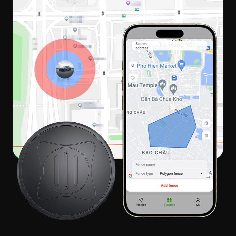 Magnetic Smart Car Tracking Device for Kids, Child, Pet, And Vehicle