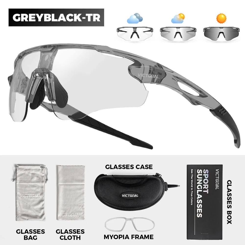 VICTGOAL Photochromic Sunglasses UV400 Protection