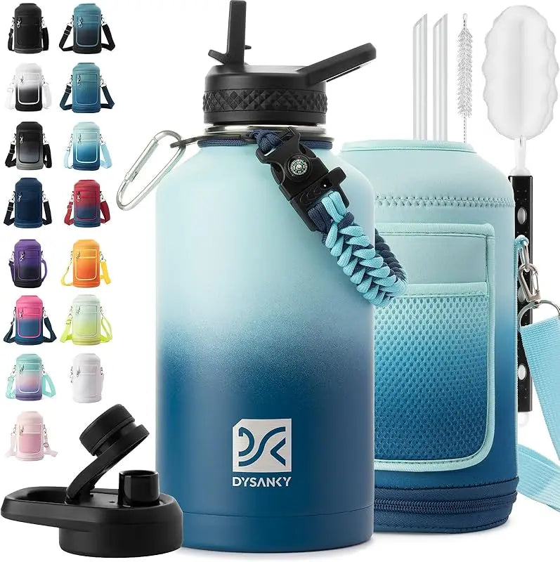 Insulated Water Bottle Thickened Stainless Steel Vacuum Design, BPA-Free