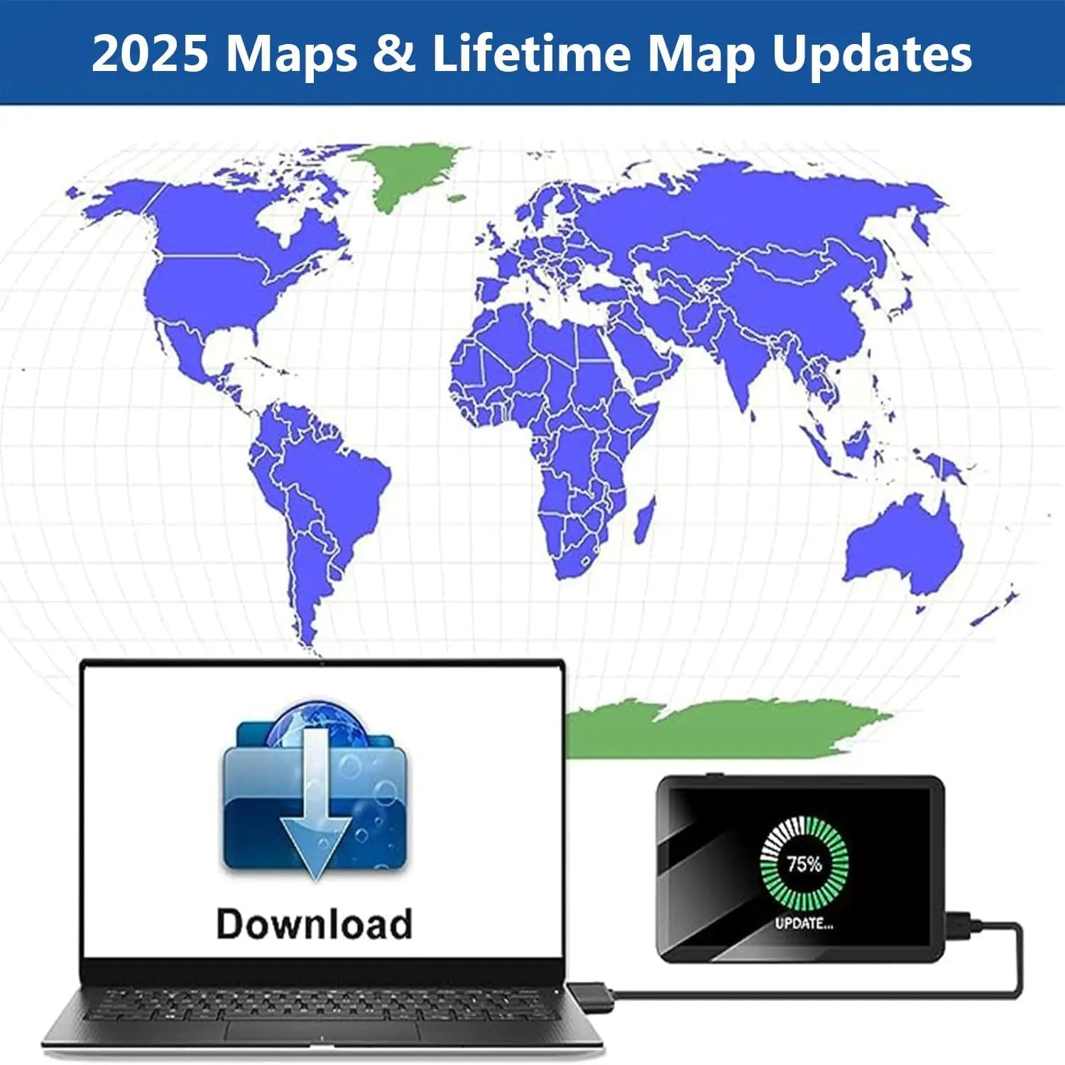 2025 Car GPS Navigator