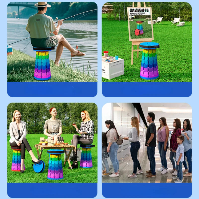 1/2Pcs Upgraded Foldable Stool