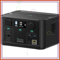 300W Portable Power Station 192Wh LiFePO4 Battery, 600W Surge, 1.5H Fast Charge, Solar Compatible for Camping Emergency Home Use