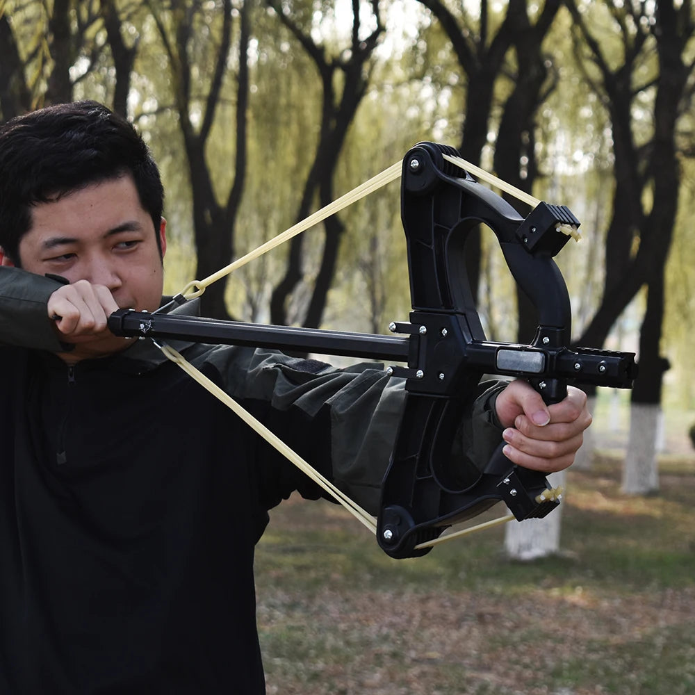 Professional Outdoor Hunting Steel Ball Bow High Power Slingshot