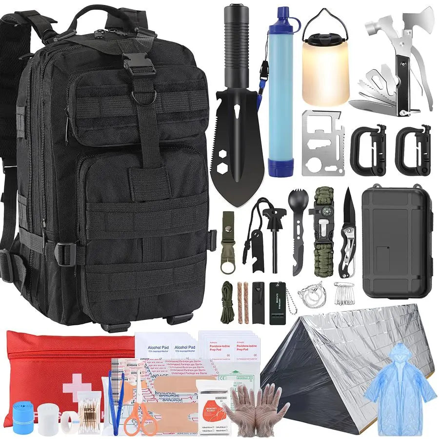 258 PCS Emergency Survival Gear