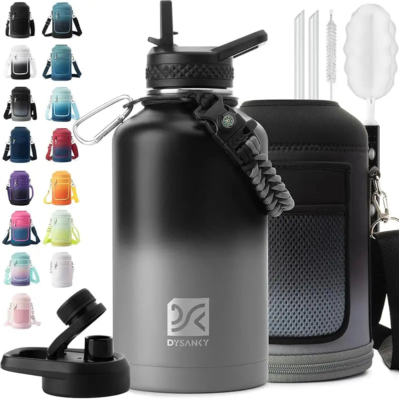 Insulated Water Bottle Thickened Stainless Steel Vacuum Design, BPA-Free