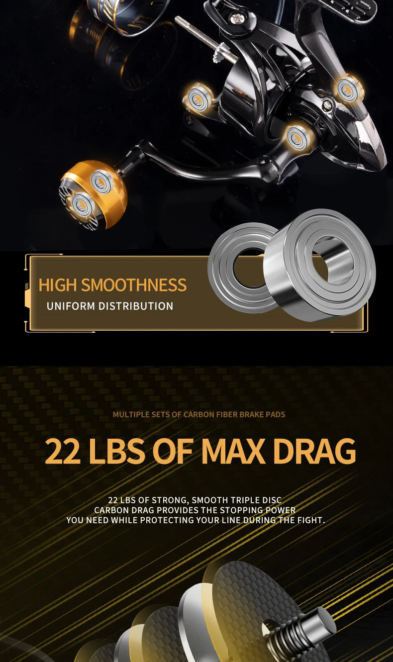 NX Metal Fishing Reel