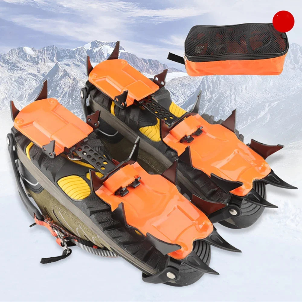 12/10 Teeth Ice Snow Grips for Boots Anti-slip Covers for Shoes