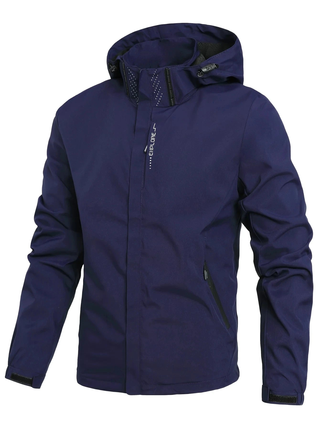 Men's Lightweight Hooded Rain Jacket