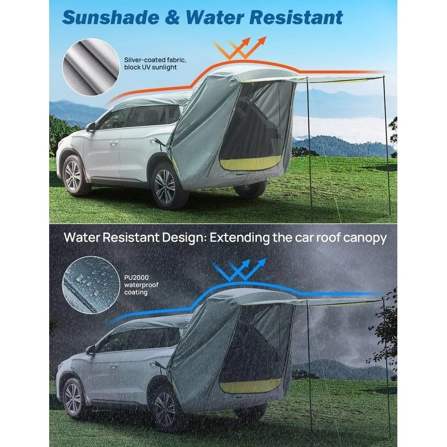 SUV Tailgate Tent with Awning Shade