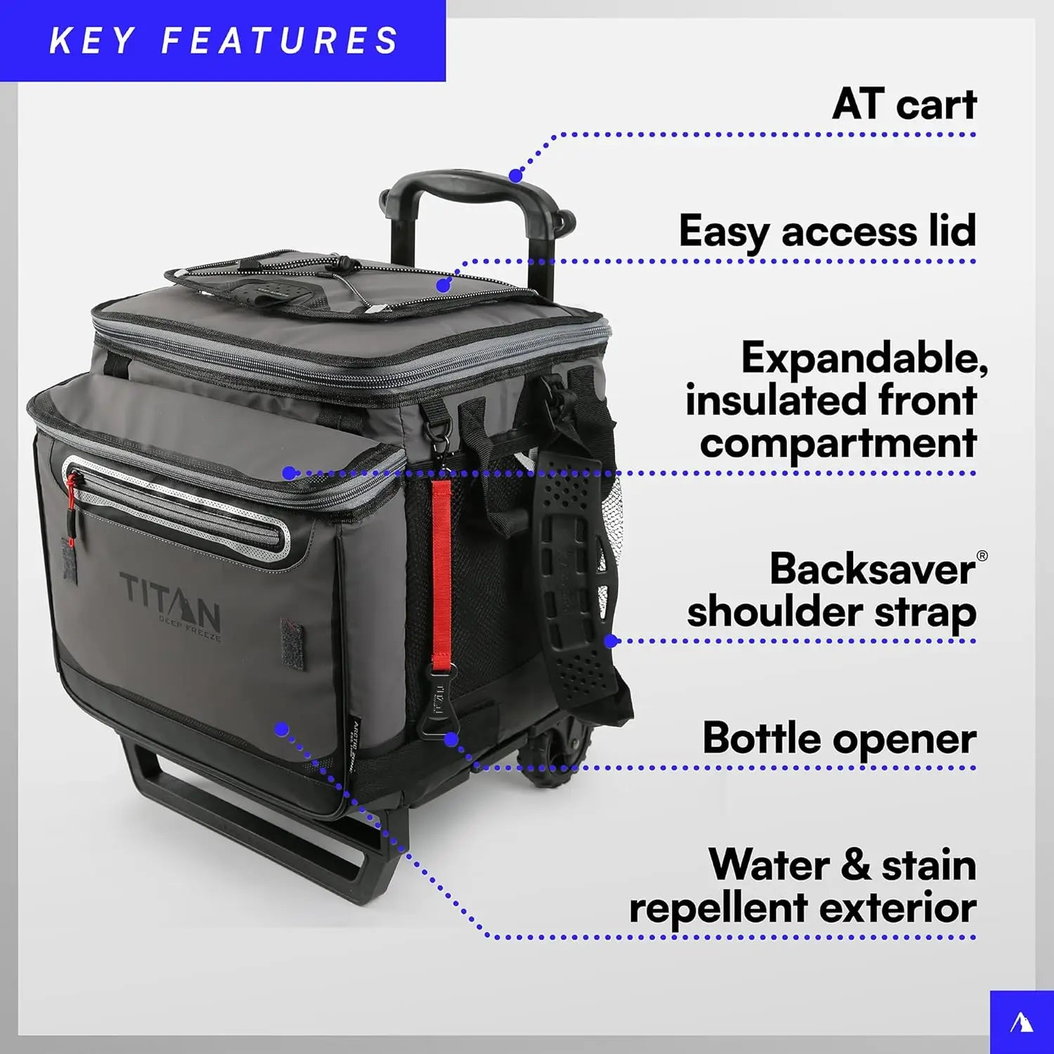 Collapsible Rolling Cooler
