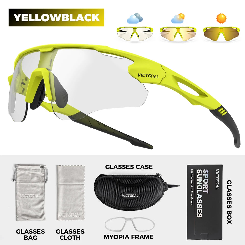 VICTGOAL Photochromic Sunglasses UV400 Protection
