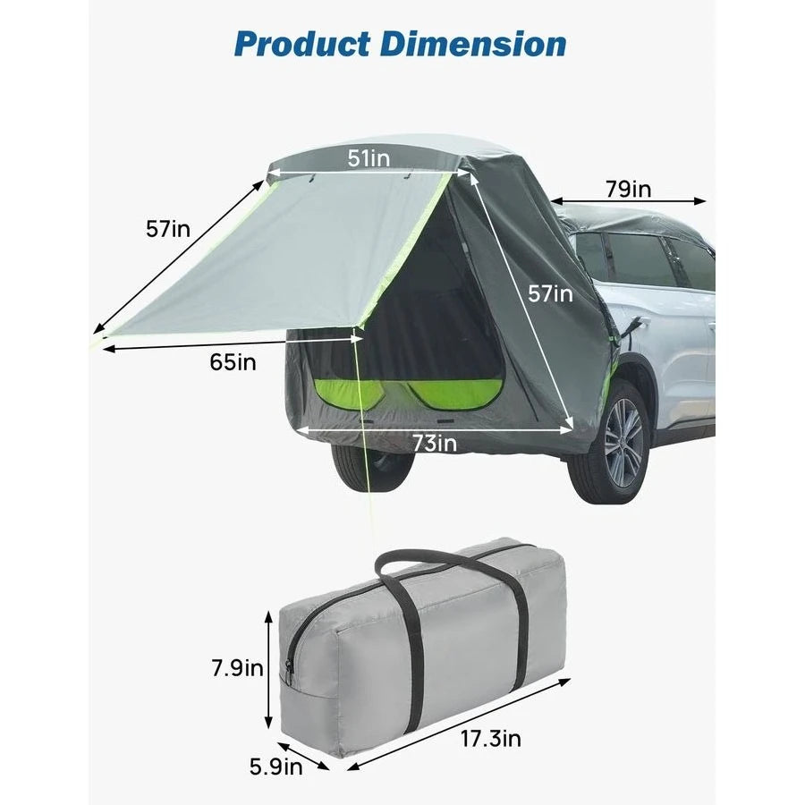 SUV Tailgate Tent with Awning Shade