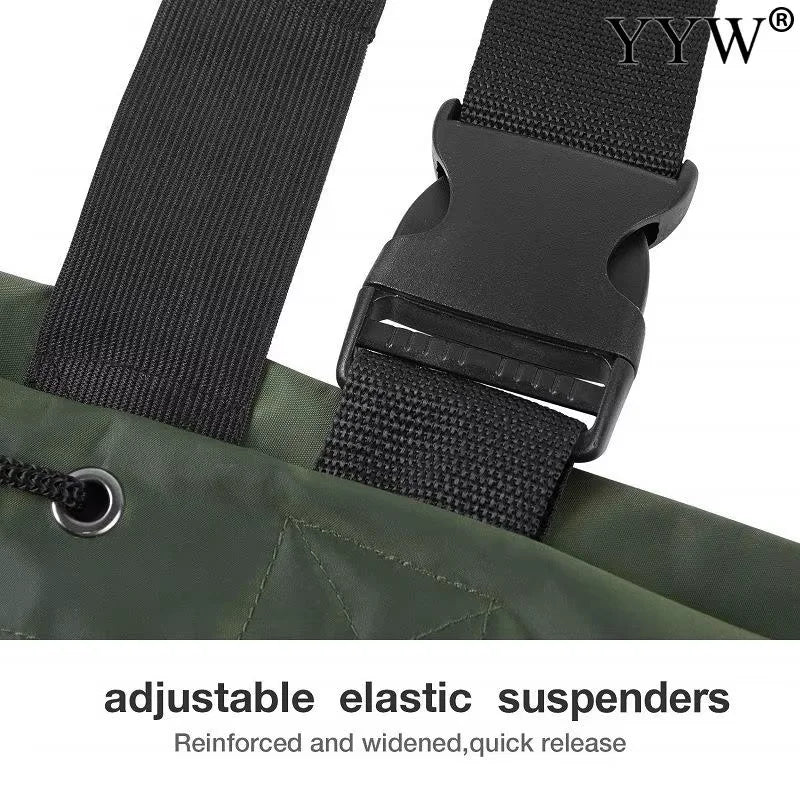 Waterproof Chest-Length Waders With Boots