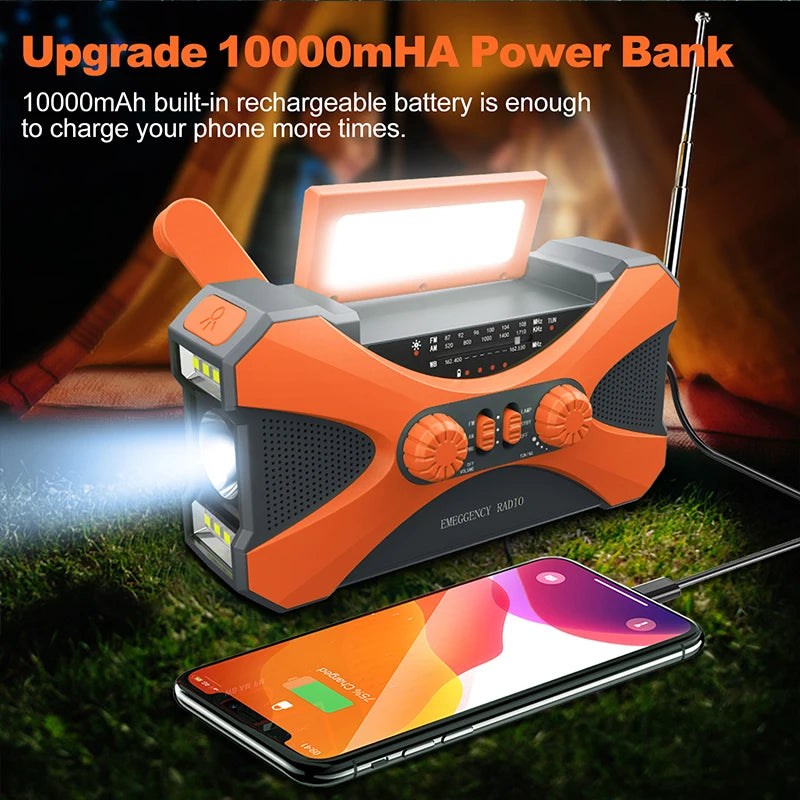 Portable High Capacity Emergency Radio