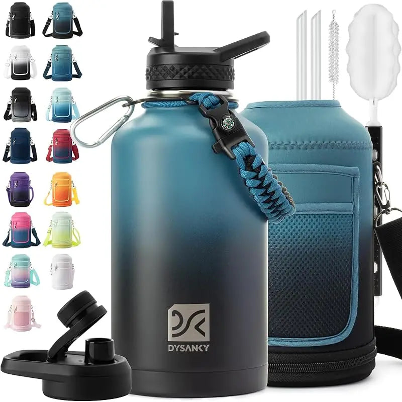 Insulated Water Bottle Thickened Stainless Steel Vacuum Design, BPA-Free