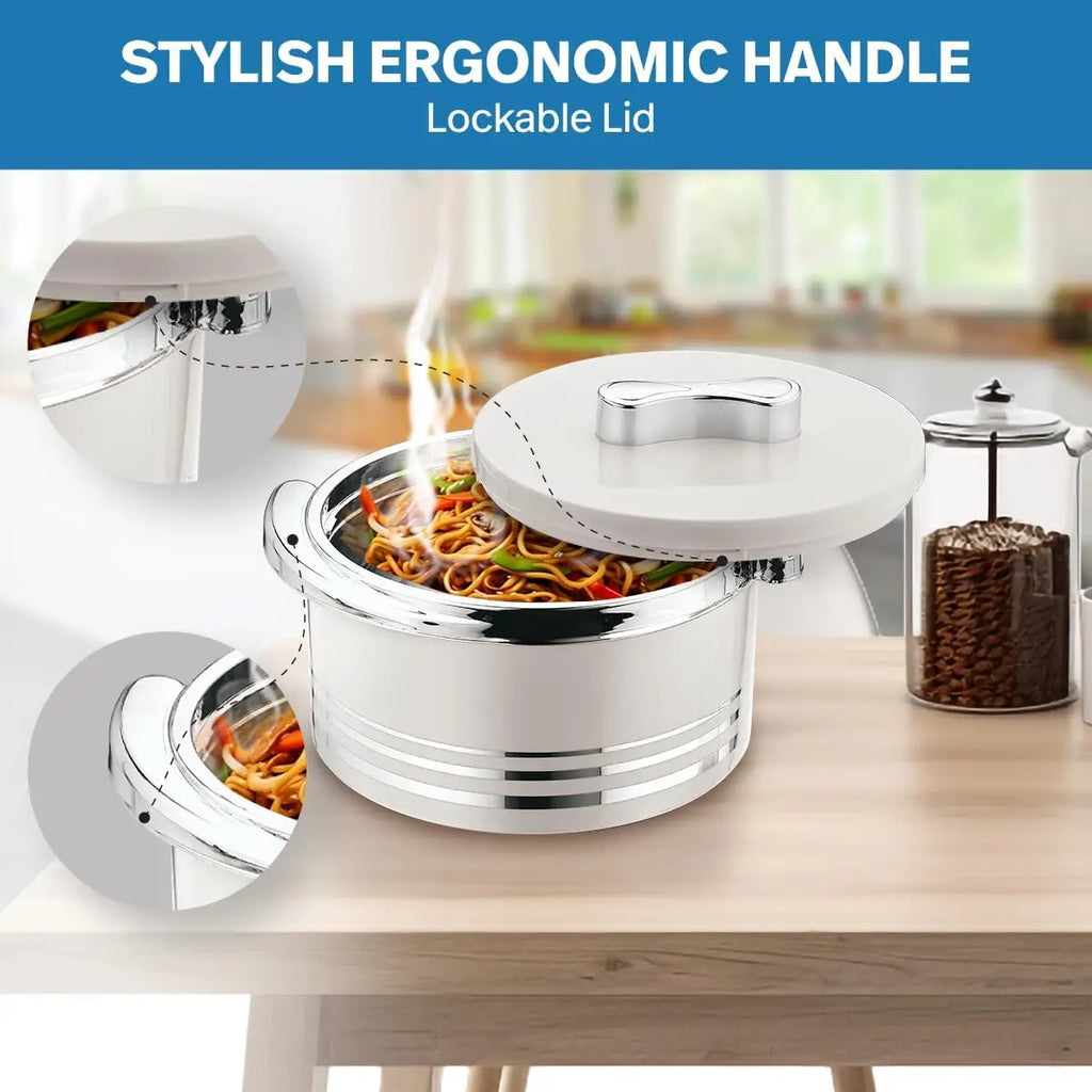 Insulated 3-Piece Casserole Dish Set with Lid