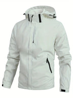 Men's Lightweight Hooded Rain Jacket