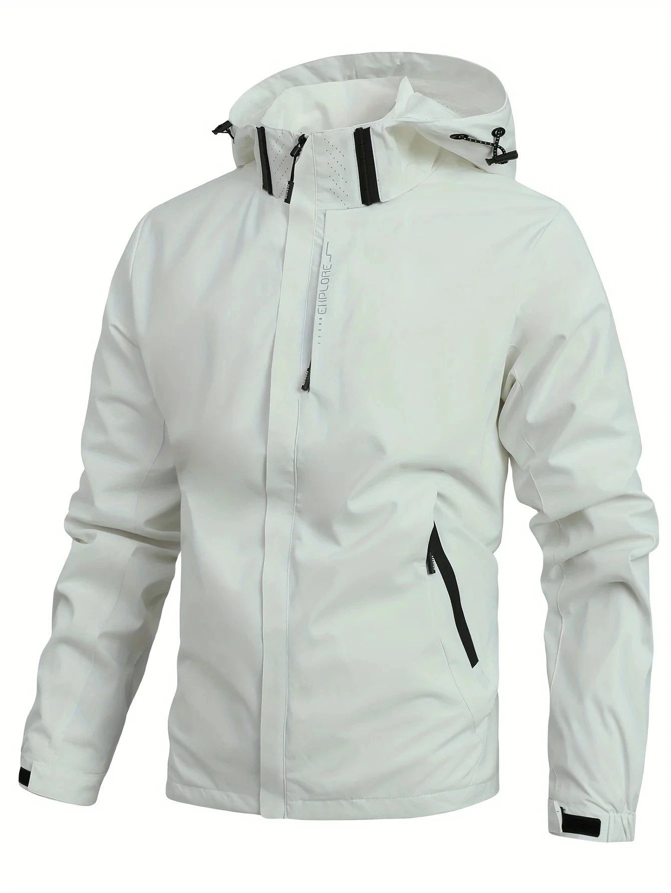 Men's Lightweight Hooded Rain Jacket
