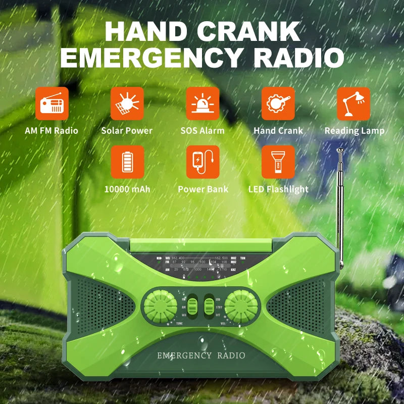 Portable High Capacity Emergency Radio