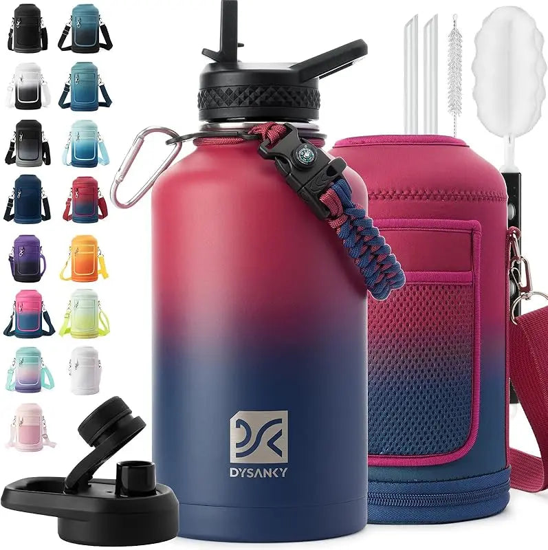 Insulated Water Bottle Thickened Stainless Steel Vacuum Design, BPA-Free