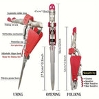 Automatic Spring Stainless Steel Fishing Rod Holder