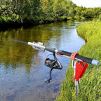 Automatic Spring Stainless Steel Fishing Rod Holder