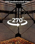 Outdoor Hunting Pop Up Ground Blinds for 4-6 People