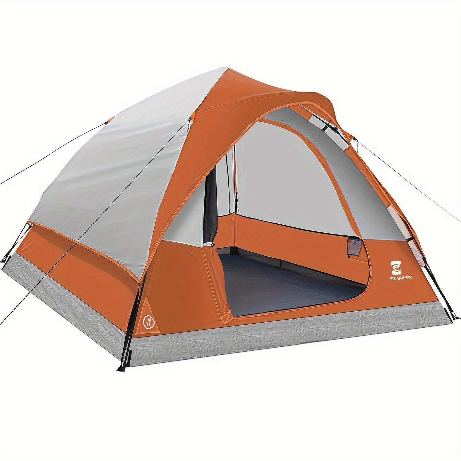 4 Person Pop Up Camping Tent With Removable Rain Fly