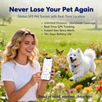 GPS Pet Tracker for Dogs And Cats With Real Time Tracking