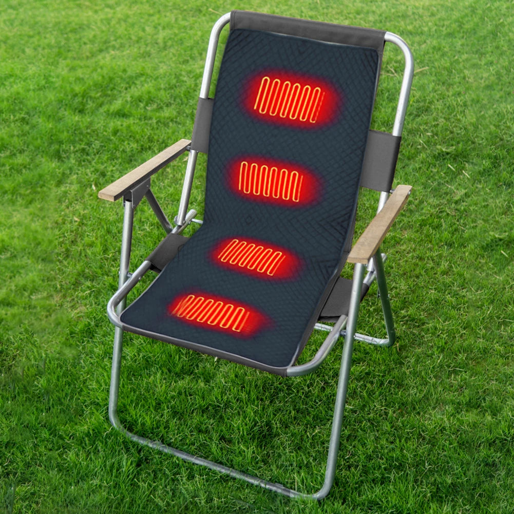 Heated Areas Camping Chair With 3 Adjustable Temperatures