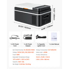 SucceBuy Portable Compressor Freezer Cooler