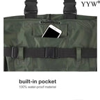 Waterproof Chest-Length Waders With Boots