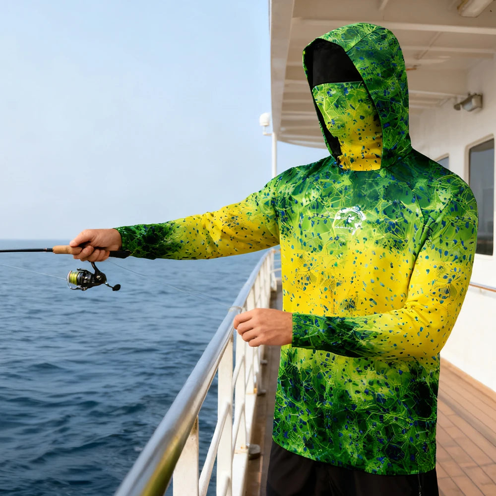 Long Sleeved Lightweight Fishing Hoodie