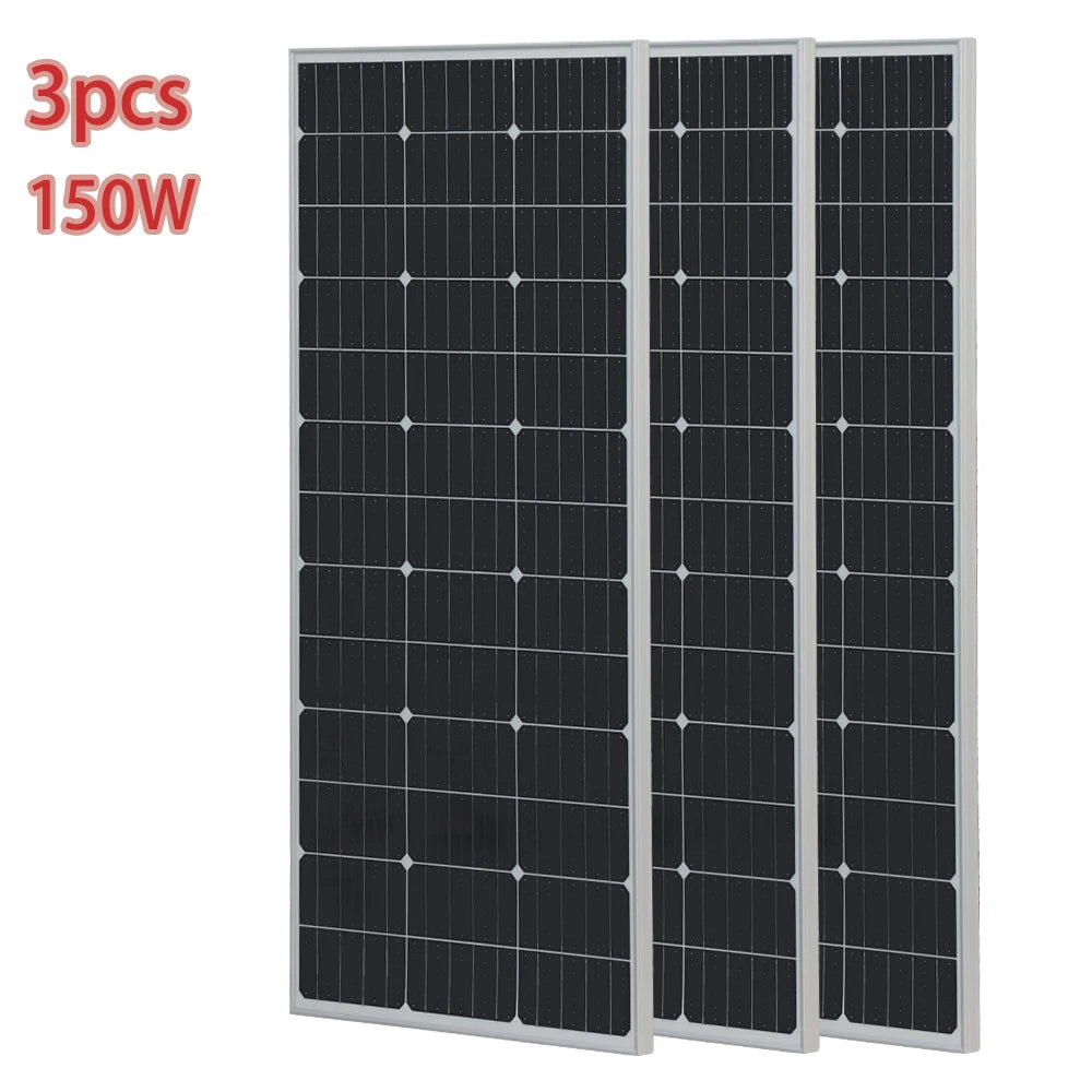 1500W Solar Panel Charger 150W 300W 450W for Battery Generator Power Station