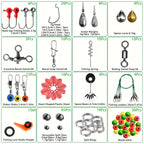 187pcs Ultimate Fishing Kit Set