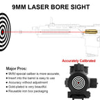 Pistol Rifle Scope 9MM Optics Cartridge Red Dot Laser