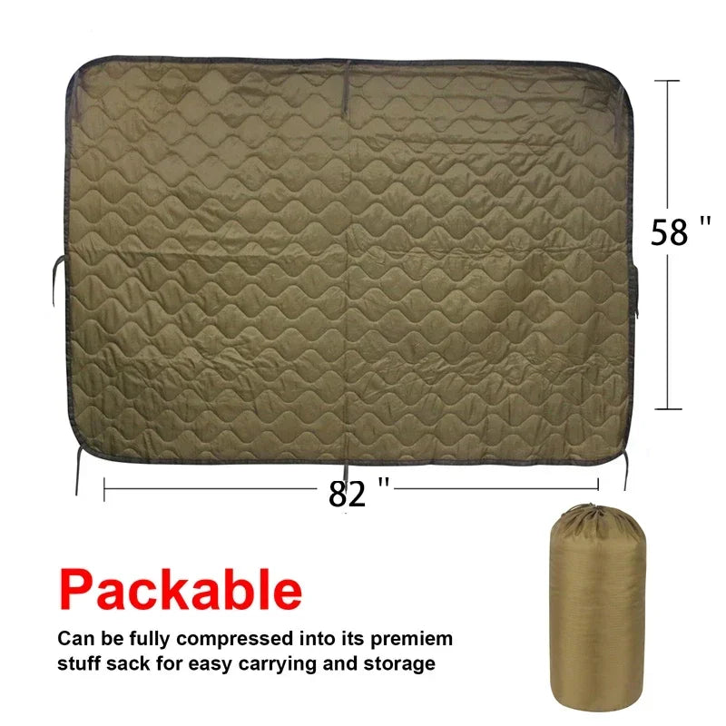 LQARMY Tactical Water Repellent Poncho Liner