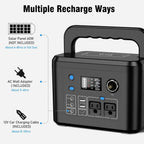 350W Solar Generator With Pure Sine Wave AC Outlets