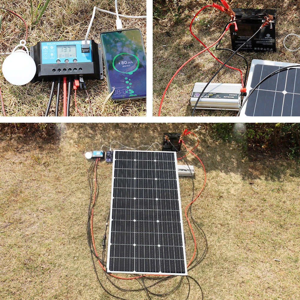 1500W Solar Panel Charger 150W 300W 450W for Battery Generator Power Station