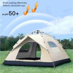 Outdoor Camping Tent With Two Doors and Two Windows