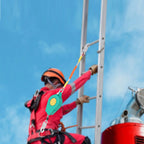 330 lb Self-Retracting Safety Lifeline, With Metal Steel Hook and Steel Wire Rope