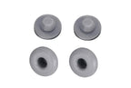 TRAPSKI Rack Replacement Rack Feet | Common 20 qt Cooler Rubber Feet for RTIC Coolers, Yeti Coolers, Tundra Roadie Tank Hard Sided | Non-Slip Non-Scratch Rubber Feet, Gray